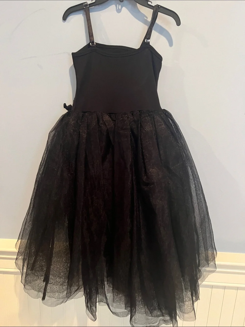 Ooh! La, La! Couture Black Sparkle Tulle Costume Dress